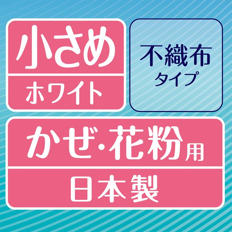 超快適マスク極上耳ごこち小さめ 不織布マスク ( 30枚入 )/ 超快適