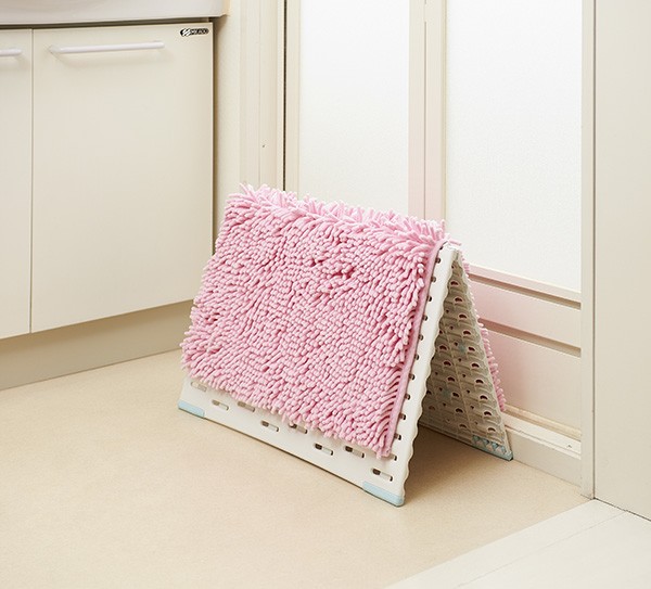 サラ＆カラ バスマット干しボード ホワイト ( 1枚入 )/ コンドル