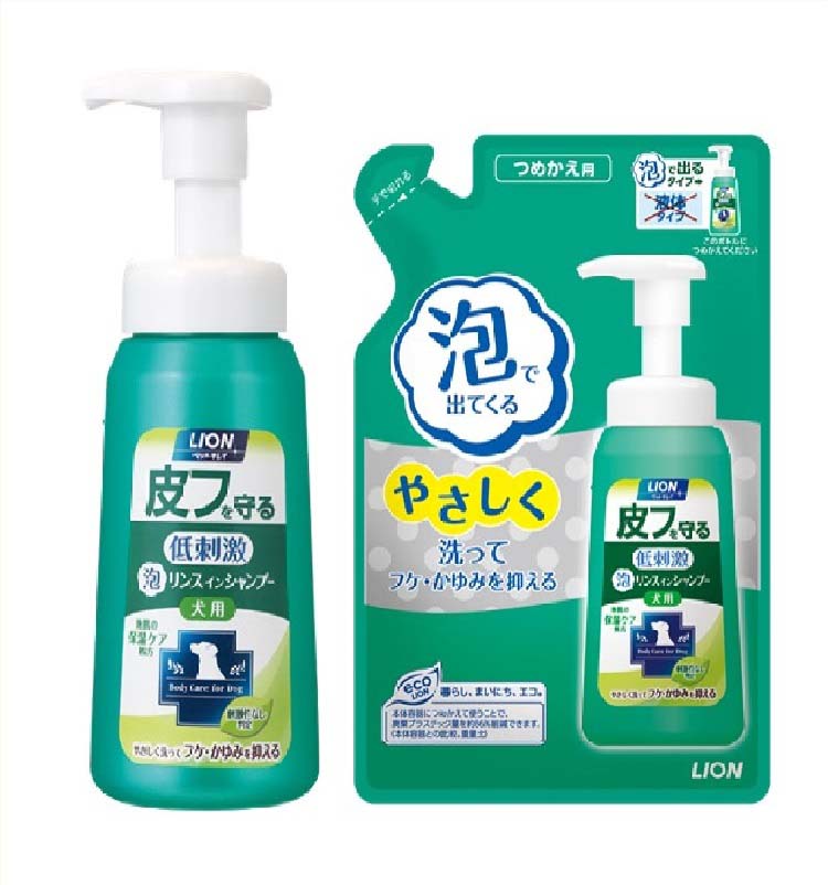 ペットキレイ 皮フを守る 泡リンスインシャンプー 犬用 つめかえ用 ( 180ml )/ ペットキレイ :4903351005587:爽快ドラッグ -  通販 - Yahoo!ショッピング