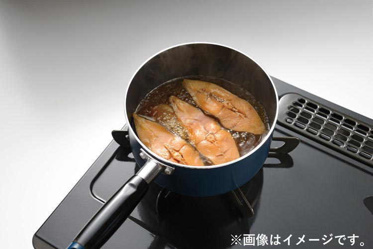 スティージーII IH・ガス火対応 片手鍋 16cm MB-2369 ( 1セット