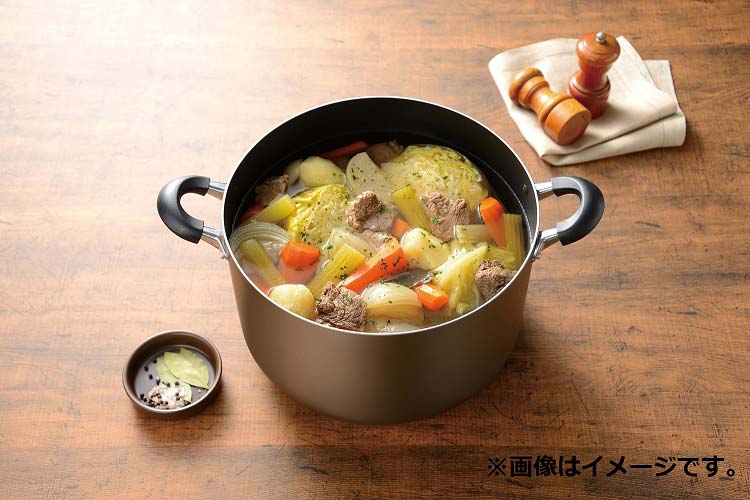 おおらか鍋 IH対応 深型両手鍋 22cm RB-2502 ( 1個 ) : 爽快ドラッグ