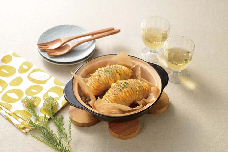 味覚探訪 韓国編 やきいも土鍋 レシピ付 RB-2880 ( 1個 )/ : 爽快