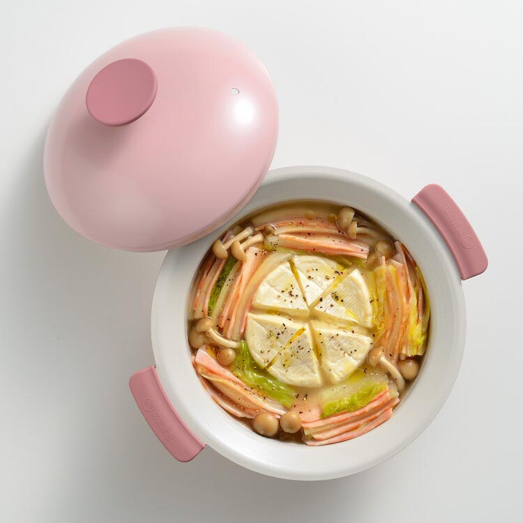 和平フレイズ プチなべ IH対応軽くて扱いやすい卓上鍋18cm(ピンク) RB