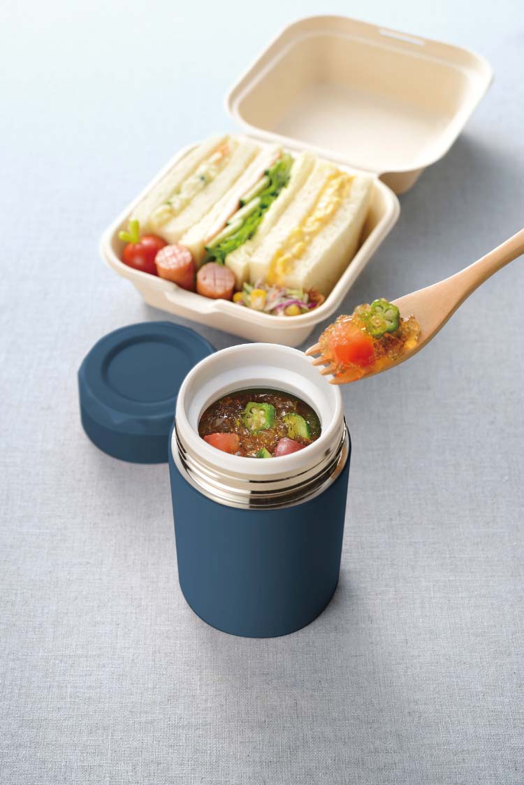 フォルテック スープジャー 300ml ブラック RH-1612 ( 1個 )/ フォル