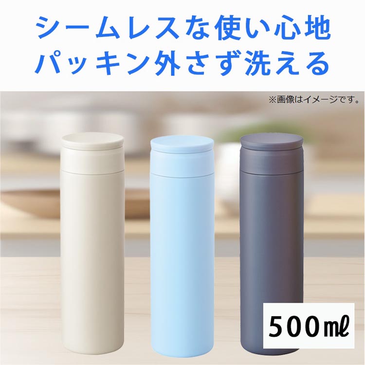 フォルテック スクリュー栓シームレスマグボトル 500ml ネイビー RH