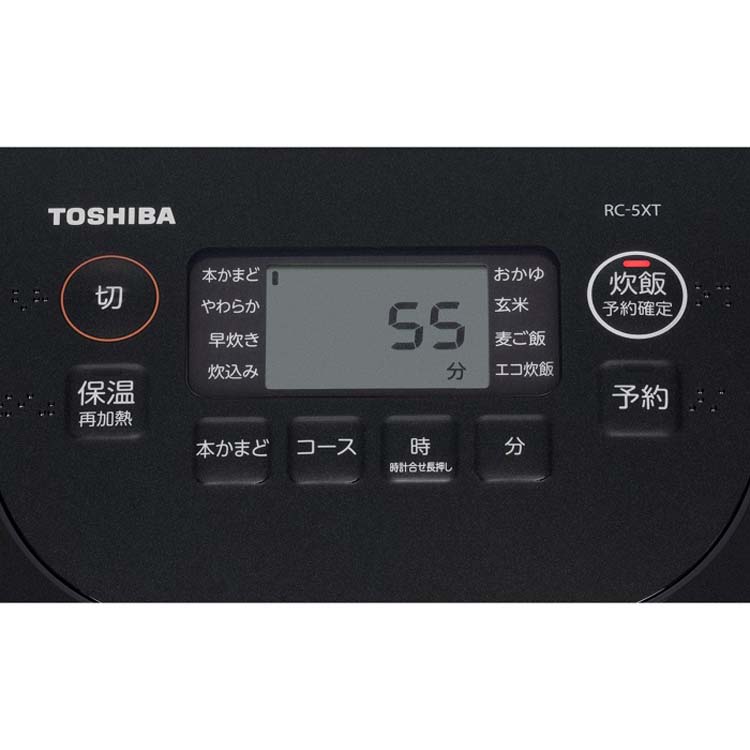 東芝 IHジャー炊飯器 3合 RC-5XT K ( 1台 )/ 東芝(TOSHIBA) : 4904530113024 : 爽快ドラッグ - 通販 -  Yahoo!ショッピング