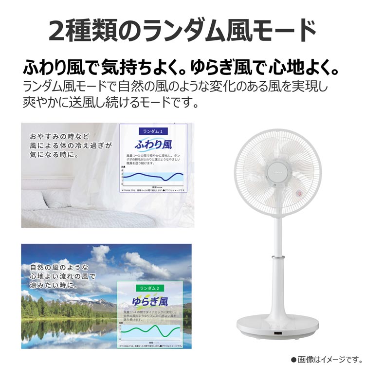 東芝 リビング扇風機 TF-30AL27H(W) ( 1台 )/ 東芝(TOSHIBA) : 爽快
