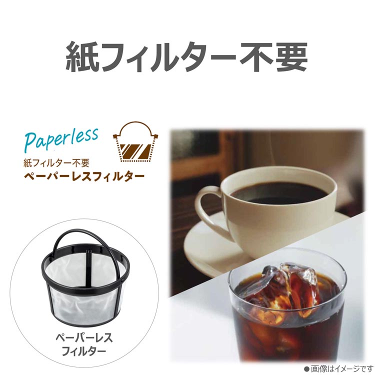 【期間限定‼️】  コーヒーメーカー スビト ペーパーレスフィルター⭐️ 東芝 コーヒーメーカー ペーパーレスフィルター しずく防止弁 自動保温