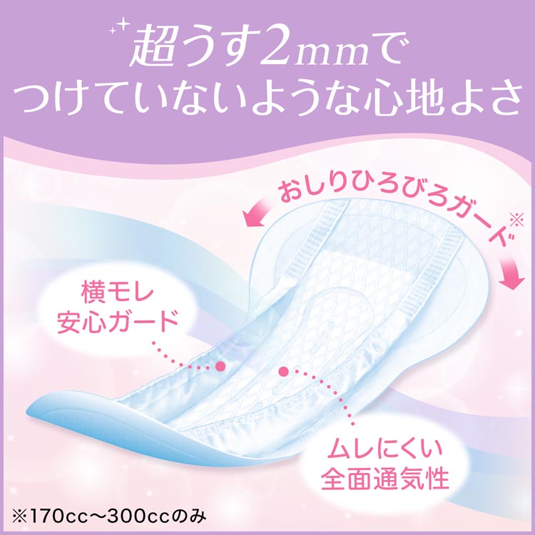 リフレ 超うす安心パッド 長時間・夜も安心用 170cc まとめ買いパック