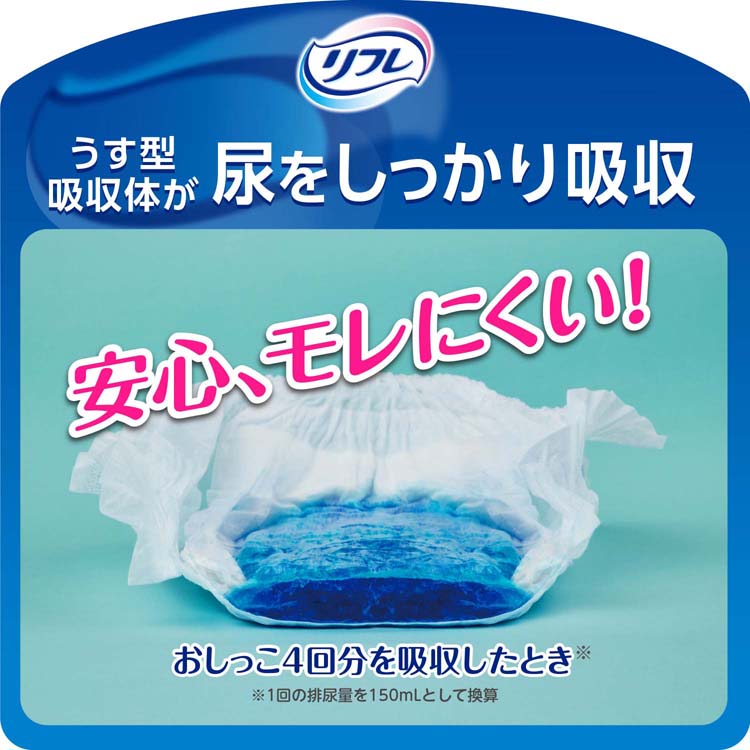 リフレ（パナソニック） リフレ はくパンツ うす型 長時間安心 M