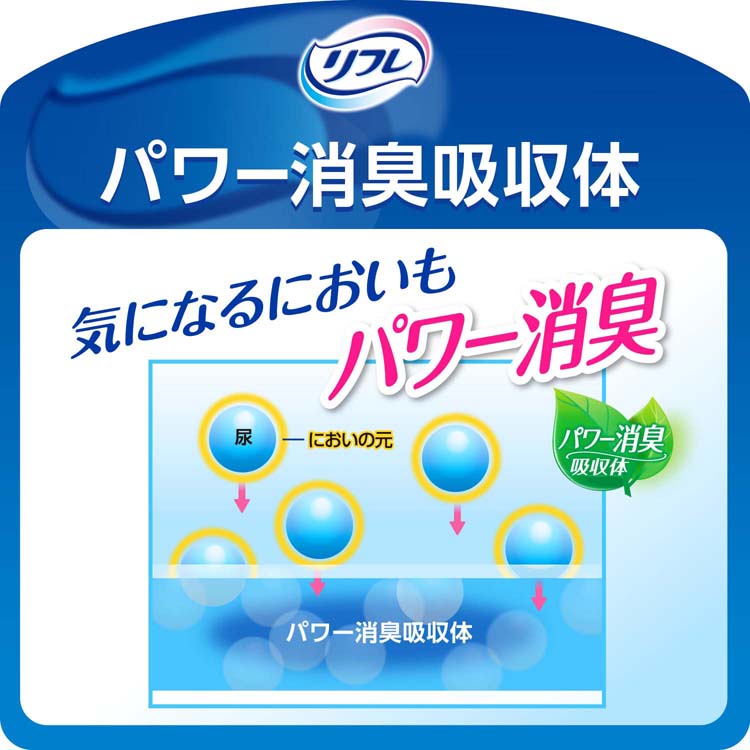 リフレ はくパンツ うす型 長時間安心 L【リブドゥ】 ( 28枚入 )/ 大人
