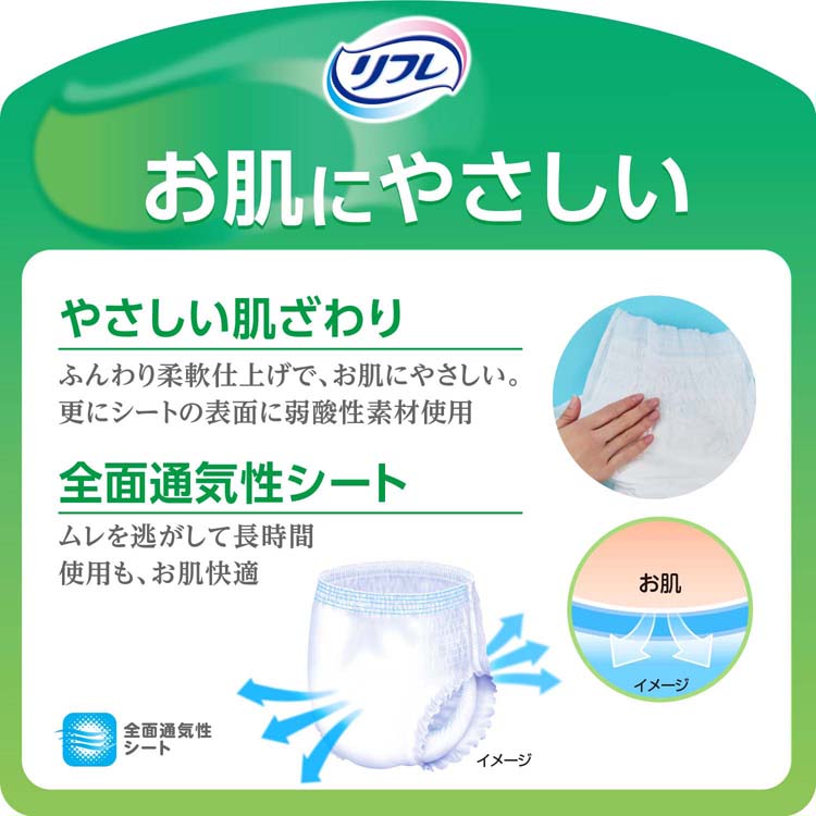 リフレ はくパンツ 軽やかなうす型 Sサイズ ( 36枚入 )/ 大人用おむつ