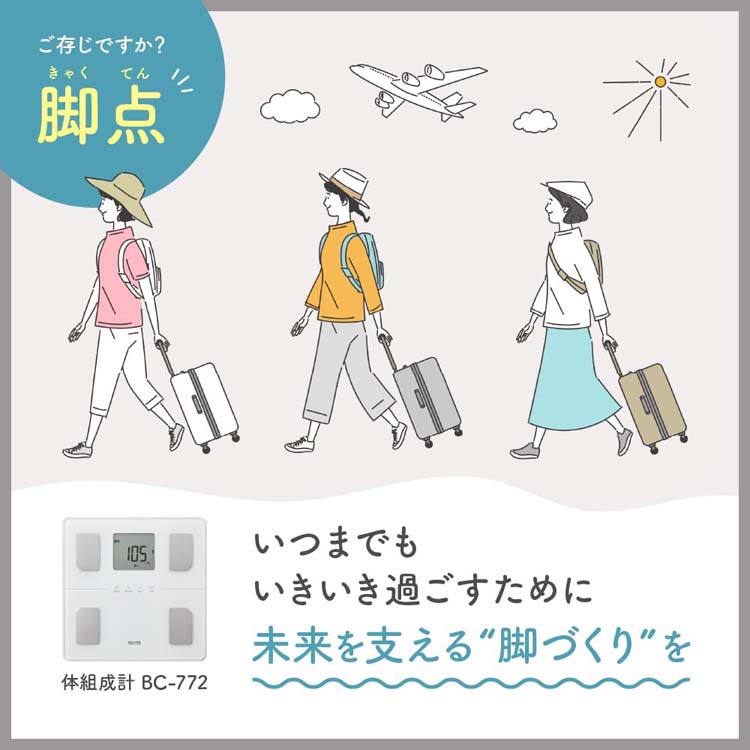 タニタ 体組成計 BC-772-WH ( 1台 )/ タニタ(TANITA) : 爽快ドラッグ