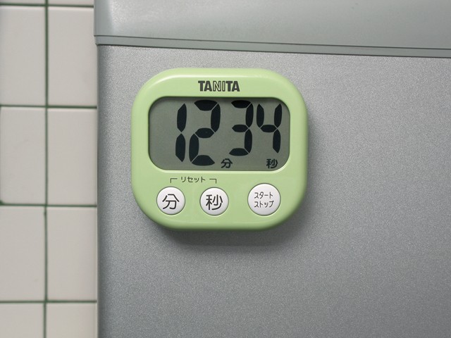 10％OFF まとめ タニタ でか見えタイマーピスタチオグリーン TD-384GR