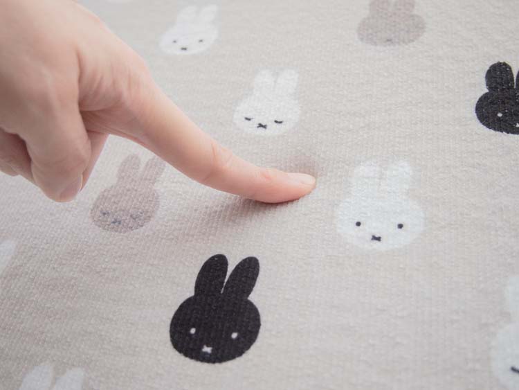 miffy 吸水水切りマット 30×40cm ならびミッフィー ( 1枚 )/ : 爽快