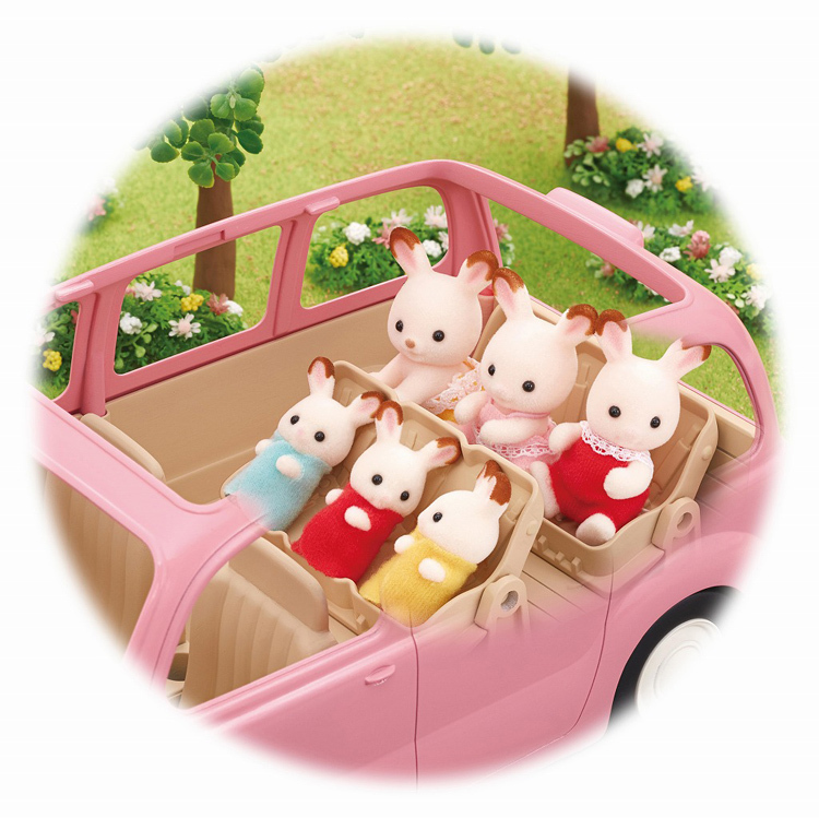シルバニアファミリー いっぱい乗れるよ！ピクニックワゴン V-06