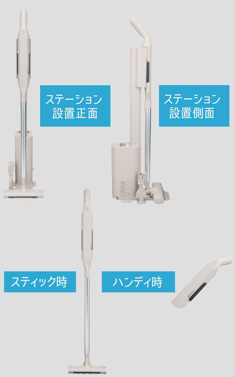 シーシーピー ステーション極軽クリーナー CM-HC29-GB ( 1台 ) : 爽快
