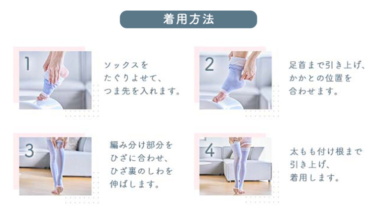 寝ながらメディキュット フルレッグ 着圧 ソックス 太もも付根まで M