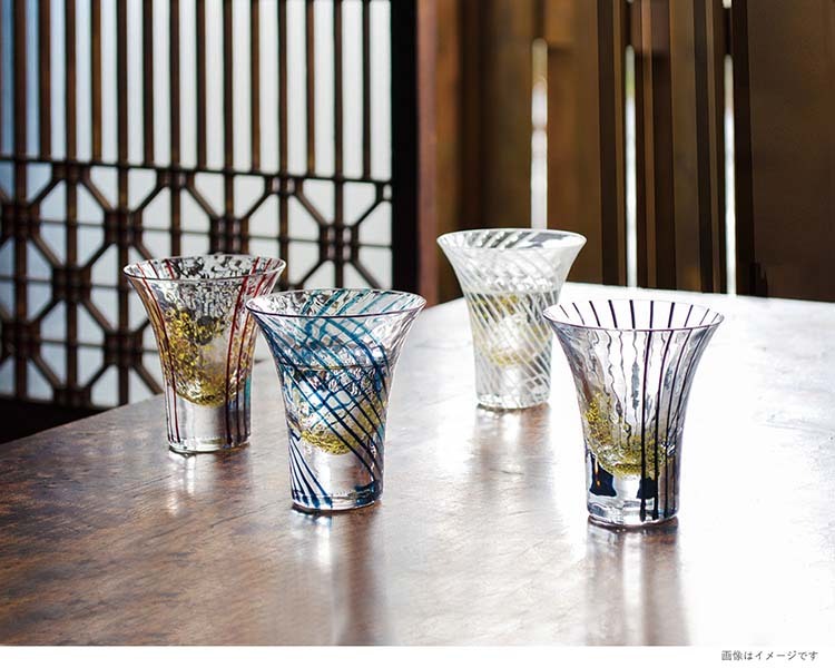 江戸硝子 八千代窯 冷酒グラス 杯 雪見酒 日本製 85ml 10363 ( 1