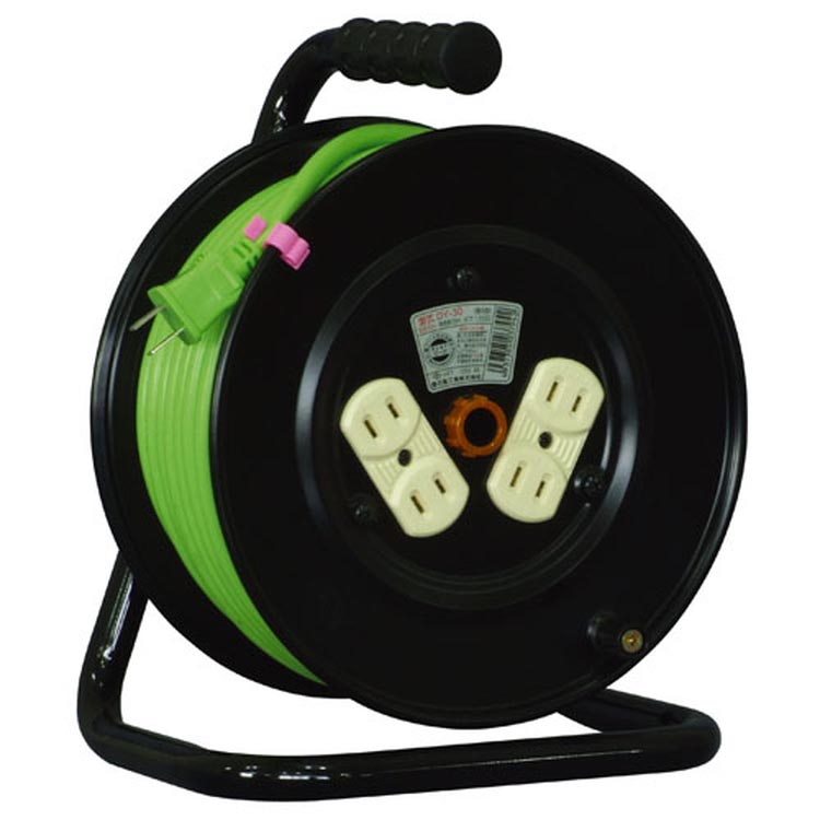 日動 電工ドラム 100V 屋内型 15A 30m DY-30 ( 1コ入 )/ : 爽快