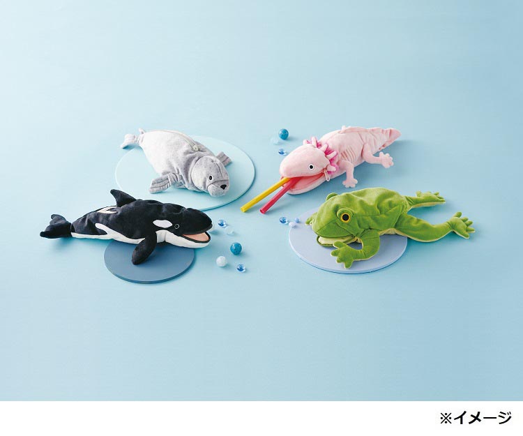 在庫あり ペンケース（シャチ）F24-0454 セトクラフト 筆箱 筆