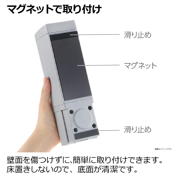 ホバー マグネットディスペンサー 500 液体用 ホワイト 110036 ( 1個