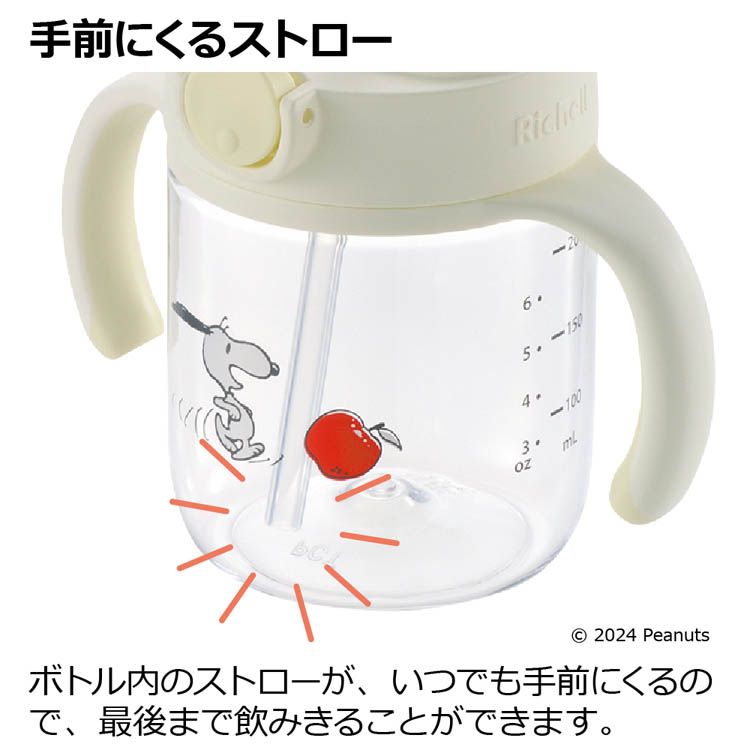 リッチェル ピーナッツ コレクション おでかけストローマグFS 200 ( 1