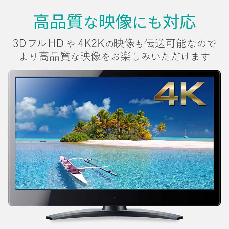 エレコム ハイスピード HDMIケーブル 5m ブラック DH