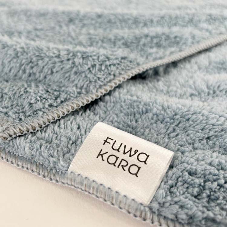 小杉善 FuWaKaRa マイクロ ミニバスタオル ブルー ( 1枚 ) : 爽快