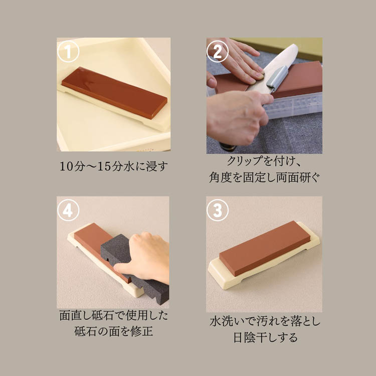 ナニワ研磨工業 砥石 台付き 荒砥石・中砥石・面直し砥石・クリップ