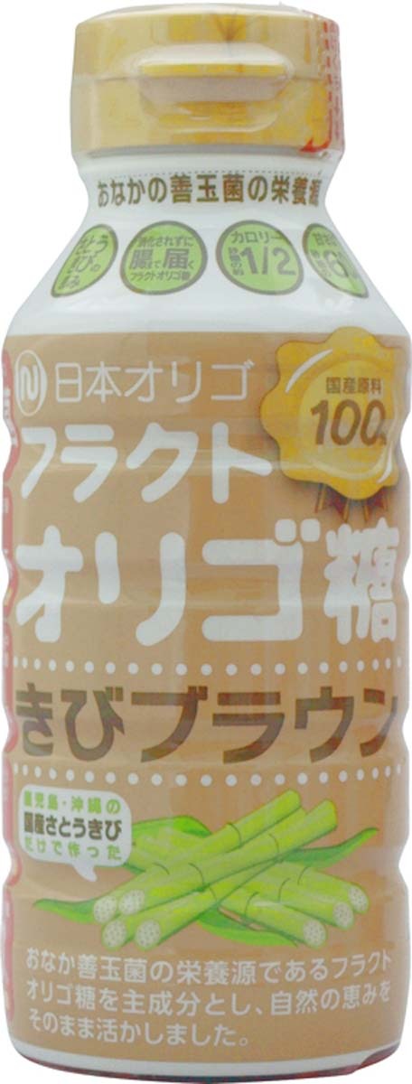 日本オリゴ フラクトオリゴ糖 きびブラウン ( 300g )/ 日本オリゴ