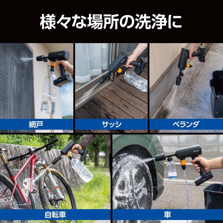 京セラ(リョービ) 充電式 高圧洗浄機 BPWN-1100 580400A ( 1台