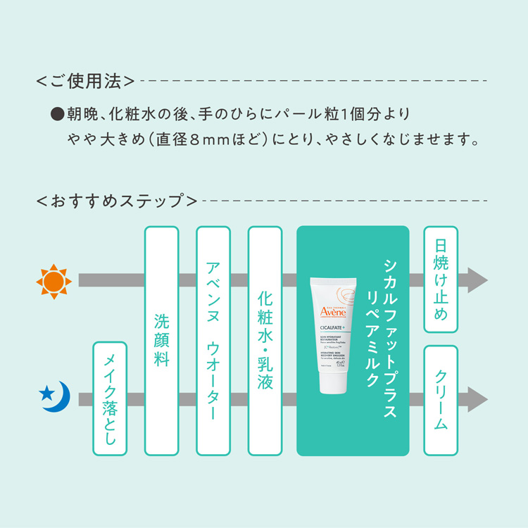 アベンヌ シカルファットプラス リペアミルク ( 40ml )/ アベンヌ