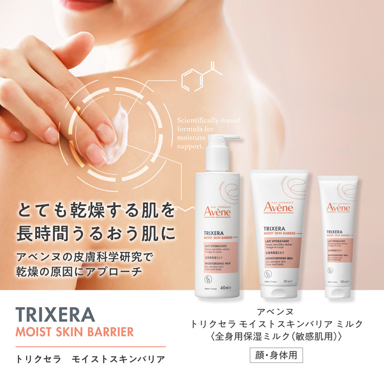 Avene TriXera ボディミルク4本セット 4個セット アベンヌ Avene トリクセラ コレクション NT フルイド
