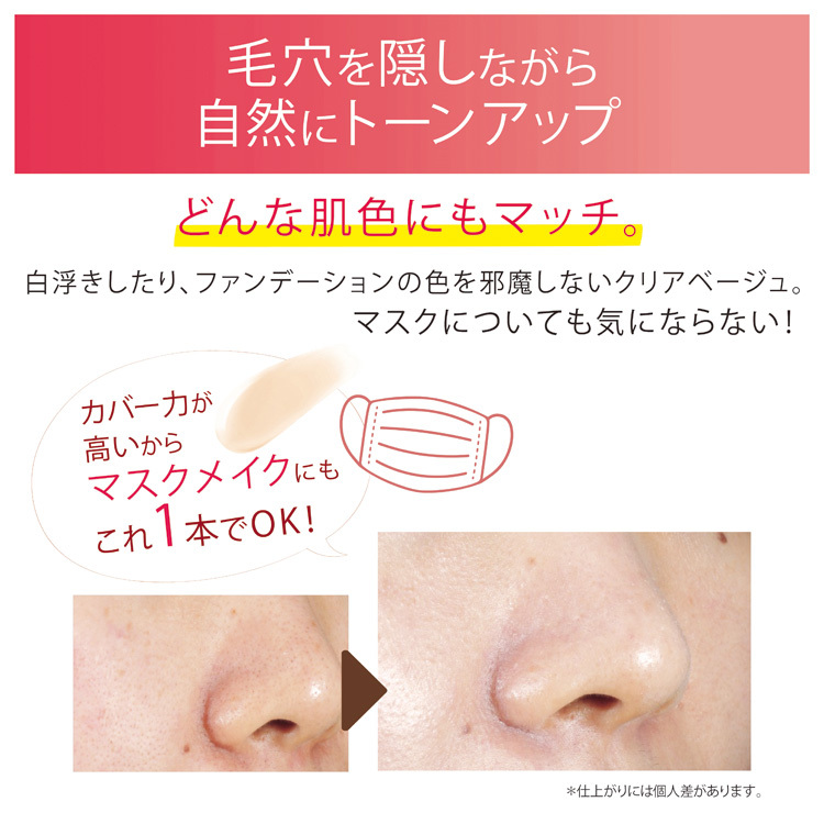 毛穴パテ職人 乾燥防止下地 クリアベージュ ( 25g )/ : 爽快