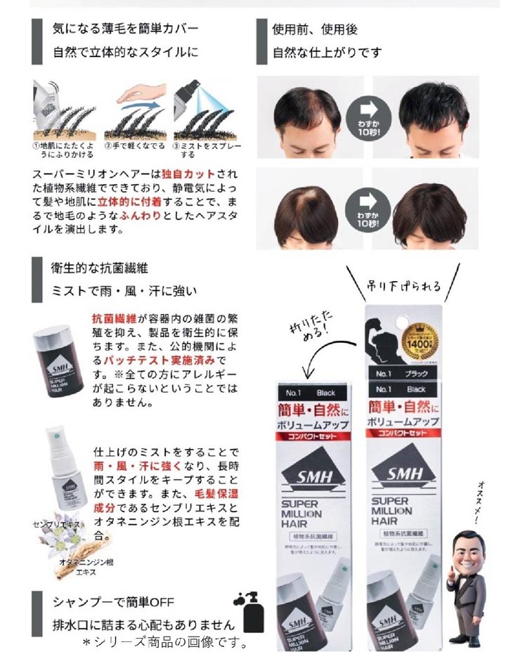 スーパーミリオンヘアーコンパクトセットNo11グレー ( 1セット