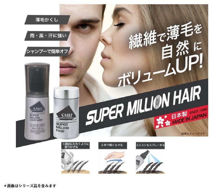 スーパーミリオンヘアー ミストセット ライトブラウン ( 1セット