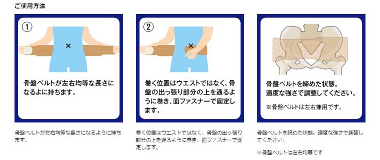 オカモト 骨盤ベルト M ( 1コ入 )/ : 爽快ドラッグ - 通販 - Yahoo