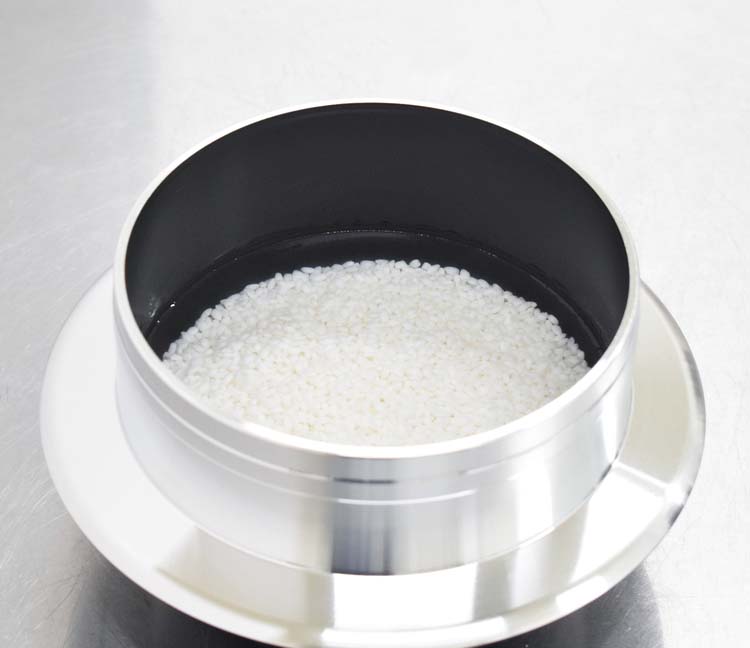ウルシヤマ金属工業 日本製 釜炊き三昧 極 ガス火専用 3合炊き KZK-3