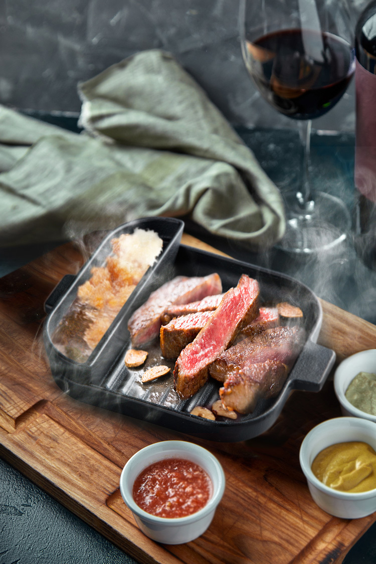 DL COLO スクエアグリルパン 13cm ソースcup付 4233 ( 1個 )/ イシガキ