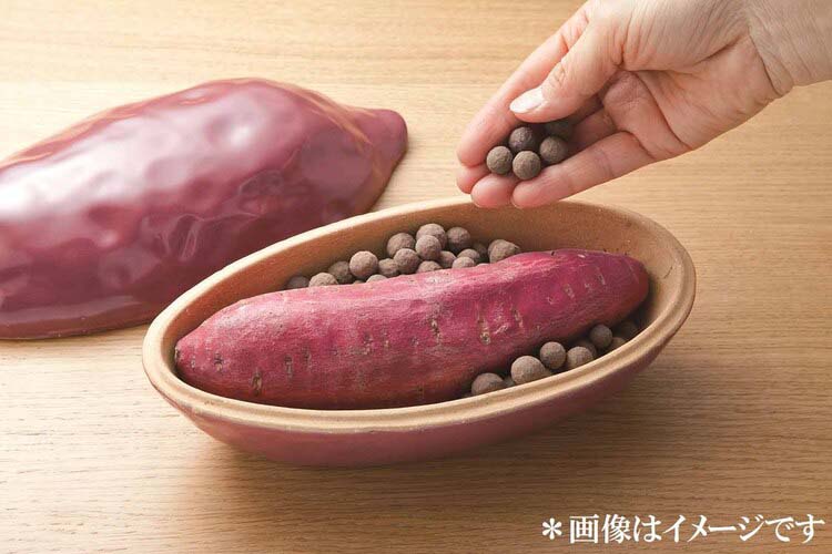 イシガキ 魔法の焼き芋鍋 小 発熱セラミックボール付き 4446 ( 1個