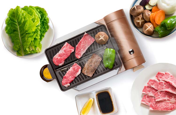 イシガキ ヘルシー 焼肉グリル 角形 コンパクト 4449 ( 1個 ) : 爽快