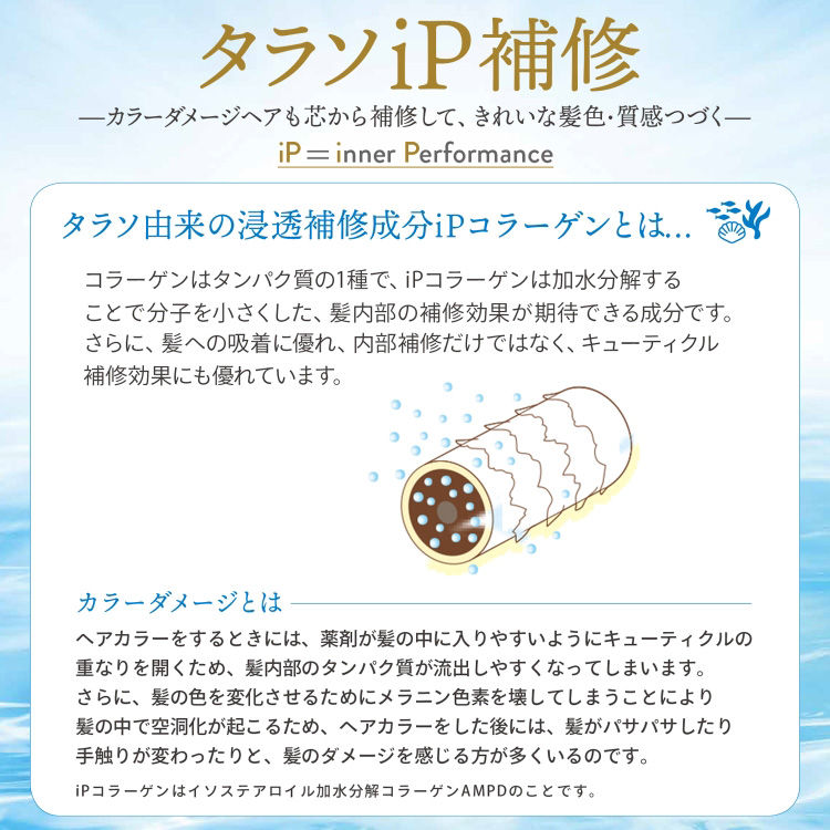 ジュレーム iP タラソリペア 美容液トリートメント ディープモイスト