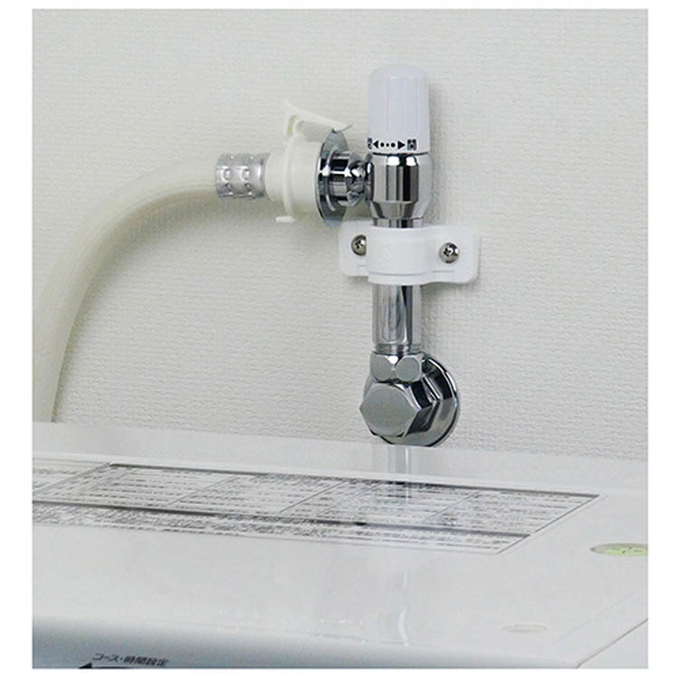 カクダイ GAONA(ガオナ) 洗濯機用水栓(ストッパーつき) GA-LA009 日本