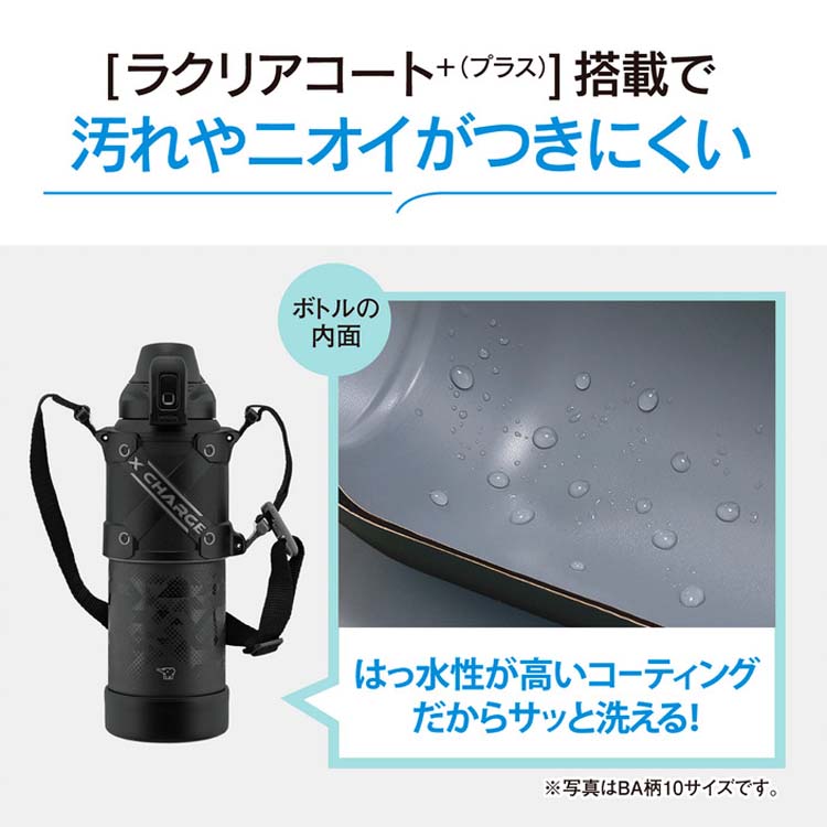 象印　ステンレスクールボトル　SD-HB10-BK　2点セット 楽天市場】象印 水筒 1l 1リットル スポーツドリンクOK