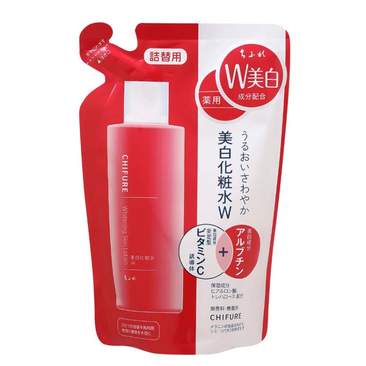 ちふれ 美白化粧水 W 詰替用 ( 180ml )/ ちふれ : 4974972247519 : 爽快ドラッグ - 通販 - Yahoo!ショッピング