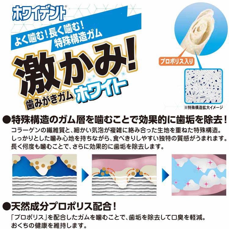 ドギーマン ホワイデント 激かみ！歯みがきガムホワイト 小型犬用 ( 30本入 )/ ホワイデント :4976555823868:爽快ドラッグ -  通販 - Yahoo!ショッピング