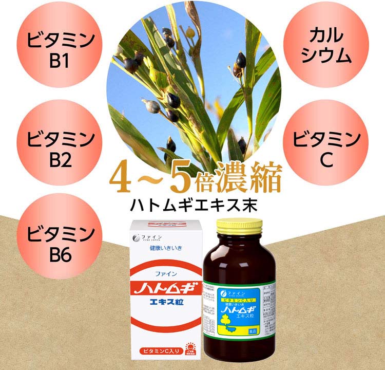 ファイン ハトムギエキス粒 ( 250mg*680粒 )/ ファイン ( はとむぎ 美しさ きれい ビタミンC ビタミンB ) :  4976652000063 : 爽快ドラッグ - 通販 - Yahoo!ショッピング