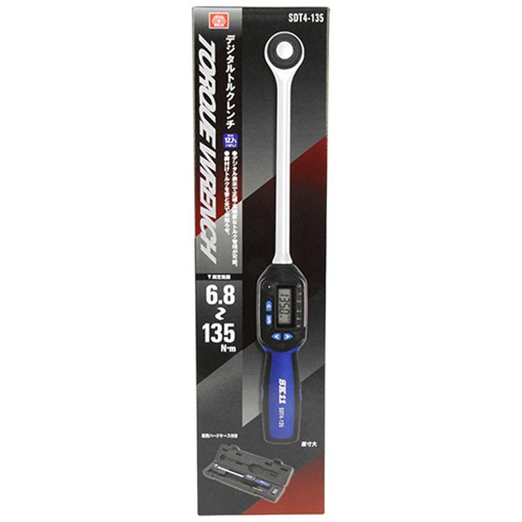 sk11 デジタルトルクレンチ SDT3-135 SK11 デジタルトルクレンチ ケース付 SDT4-135 12.7mm(1／2インチ) 52