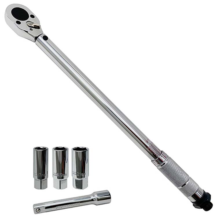 E-Value プレセット型トルクレンチ ケース付 ETR4-200 12.7mm(1／2